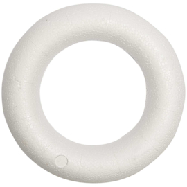 Krans piepschuim 30cm (polystyreen)
