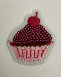 Bliksem paillet cupcake