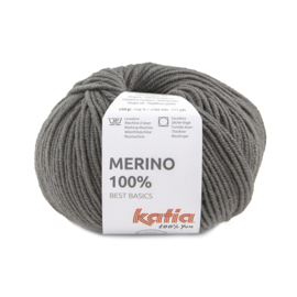 Katia - Merino 100% - 85 kwartsgrijs