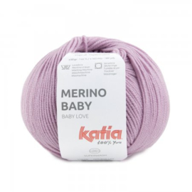 Katia Merino baby -  69 licht bleekrood