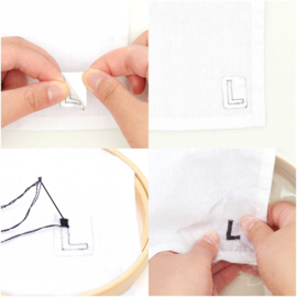 Borduur patches - Stick & Stitch -  alfabeth