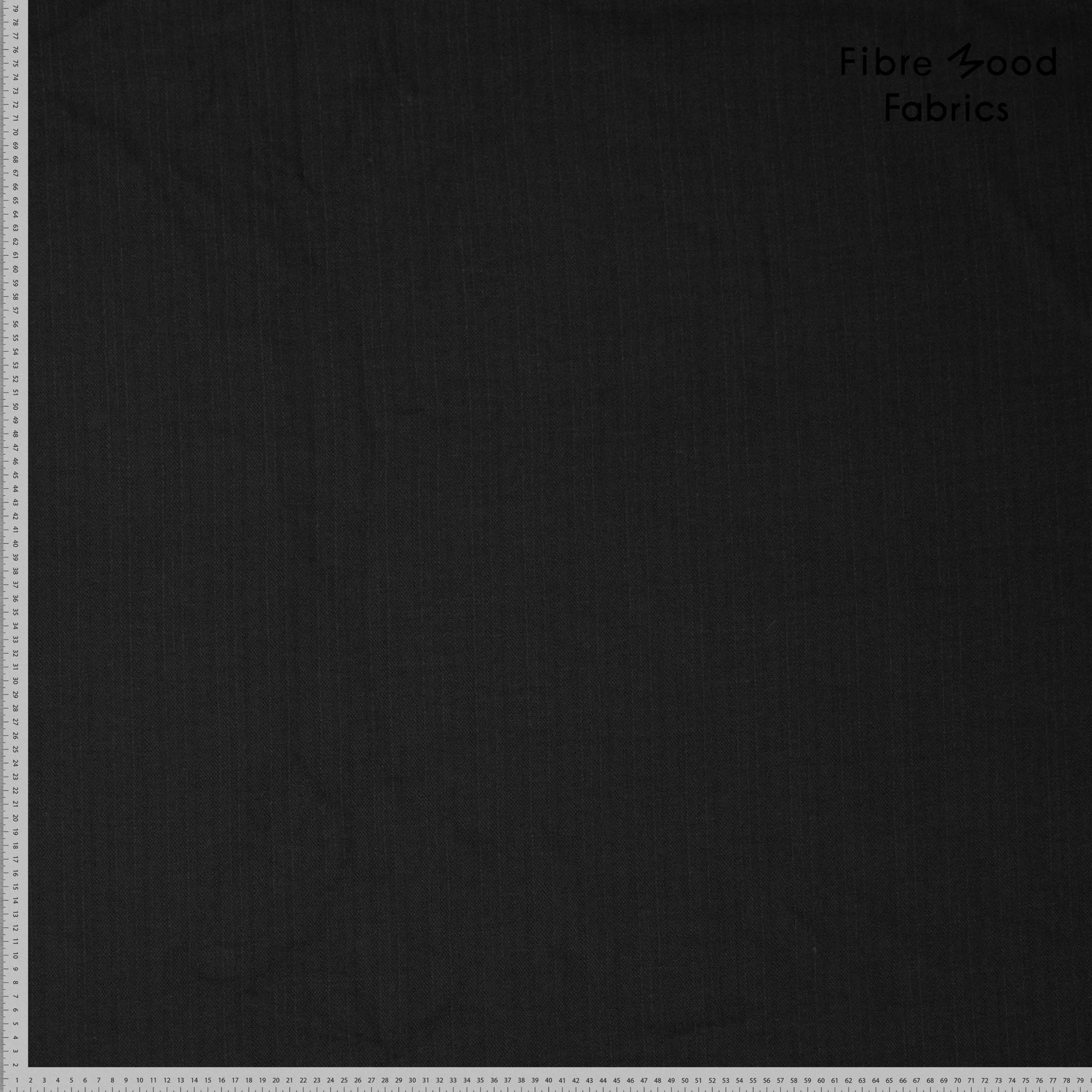Fibre mood 34 - Geweven viscose/lyocell /linnen - crêpe - zwart