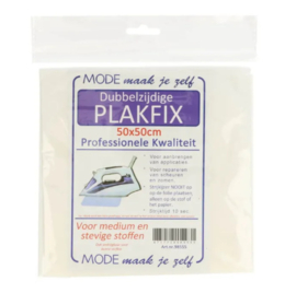 Plakvlies dubbelzijdig 50x50cm