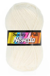 Scheepjes sokkenwol - Neveda Socky Pulli - 410 ecru