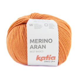 Katia - Merino Aran 96 licht oranje