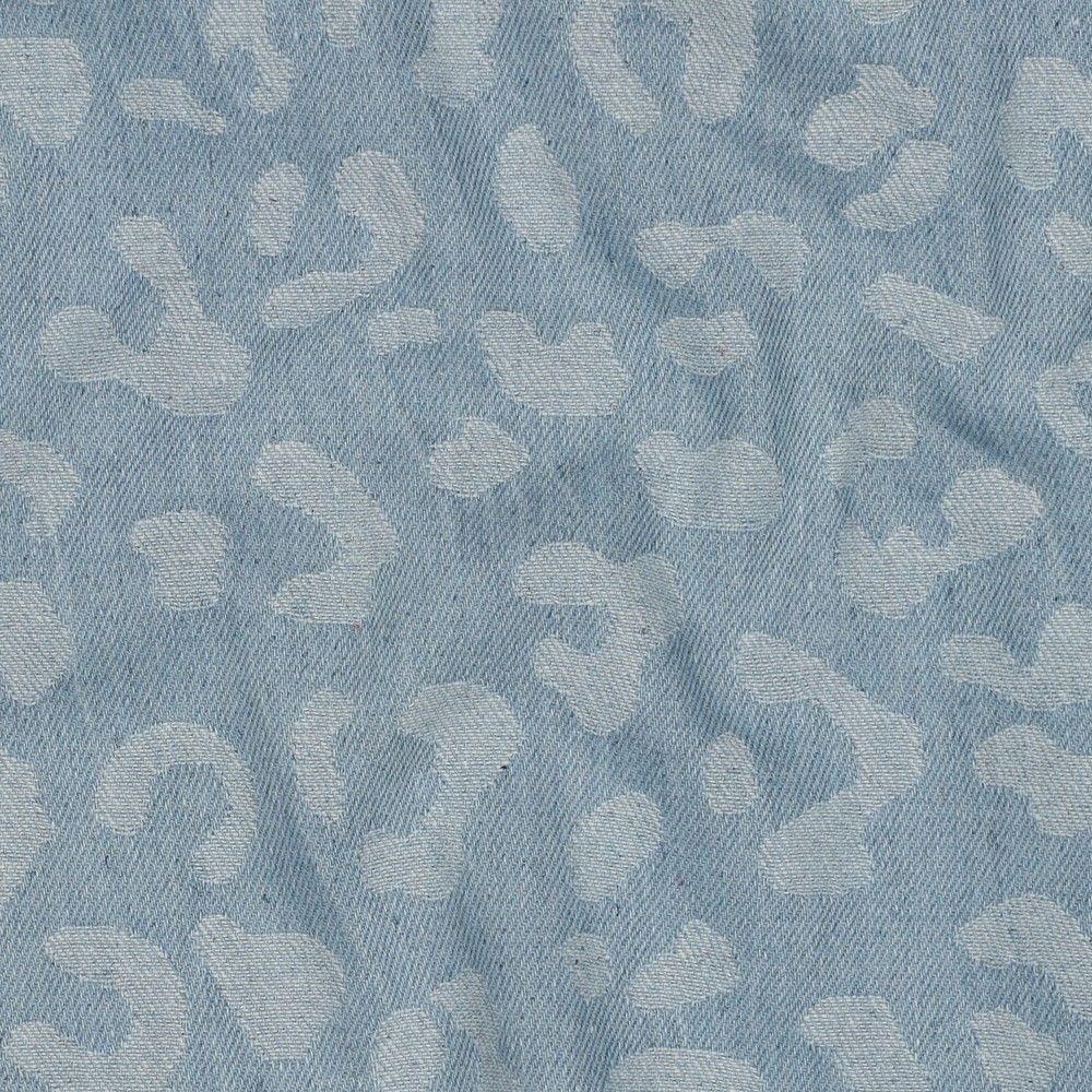 Jeans Denim jacquard - animal skin leo