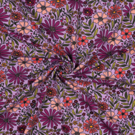 JERSEY BLOEMEN - lavendel