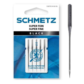 Schmetz Black Super Fine 5 naalden 70-10
