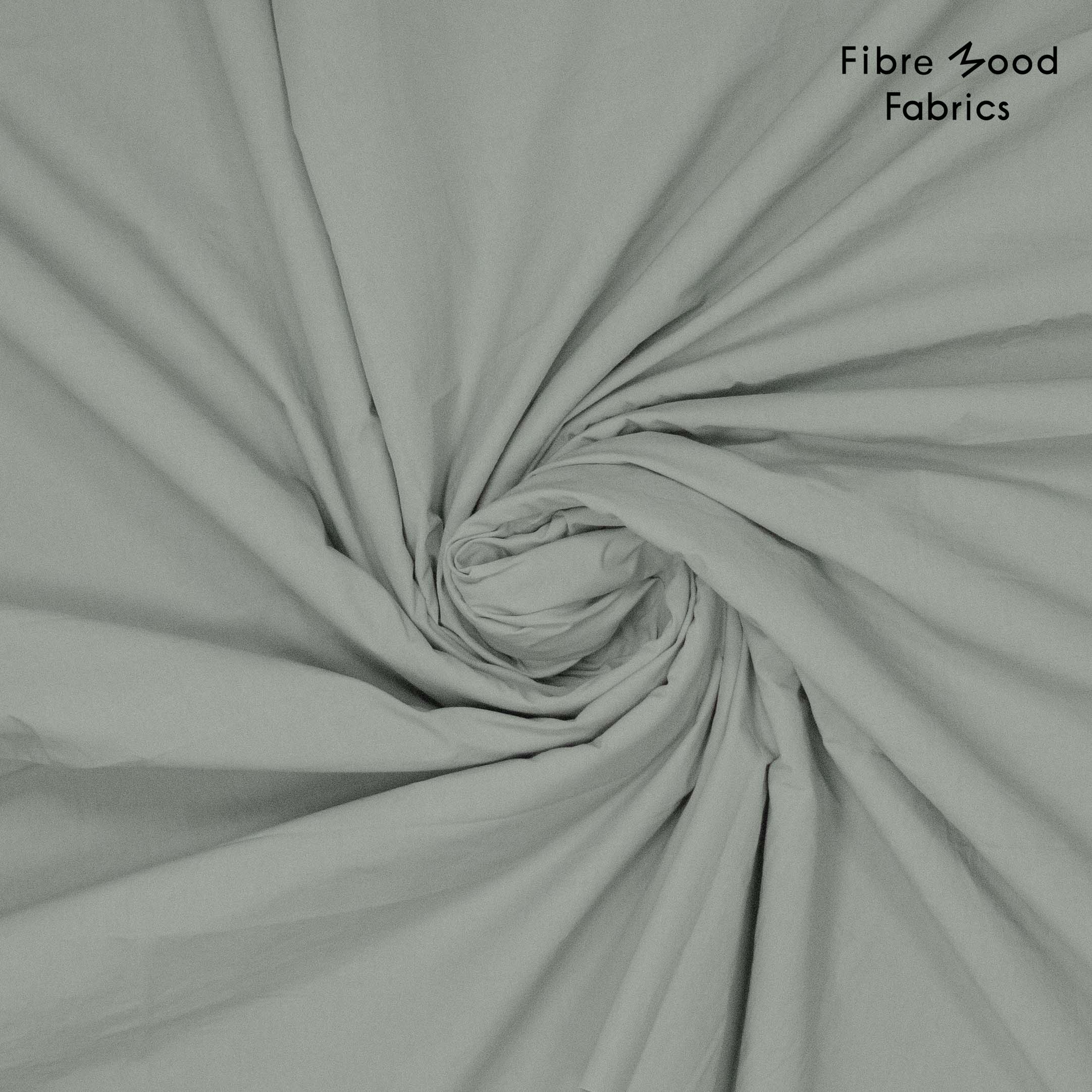 Fibre mood 34-  katoen poplin -  stone washed grey