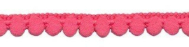 Bolletjesband fuchsia 10 mm (per meter)