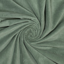 stevige rib, met stretch oud groen