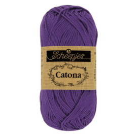 Scheepjes Catona 521 deep violet