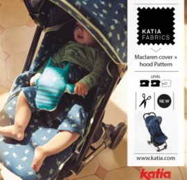 Naaipatroon Katia - Maclaren cover + hood (hoes en kap)