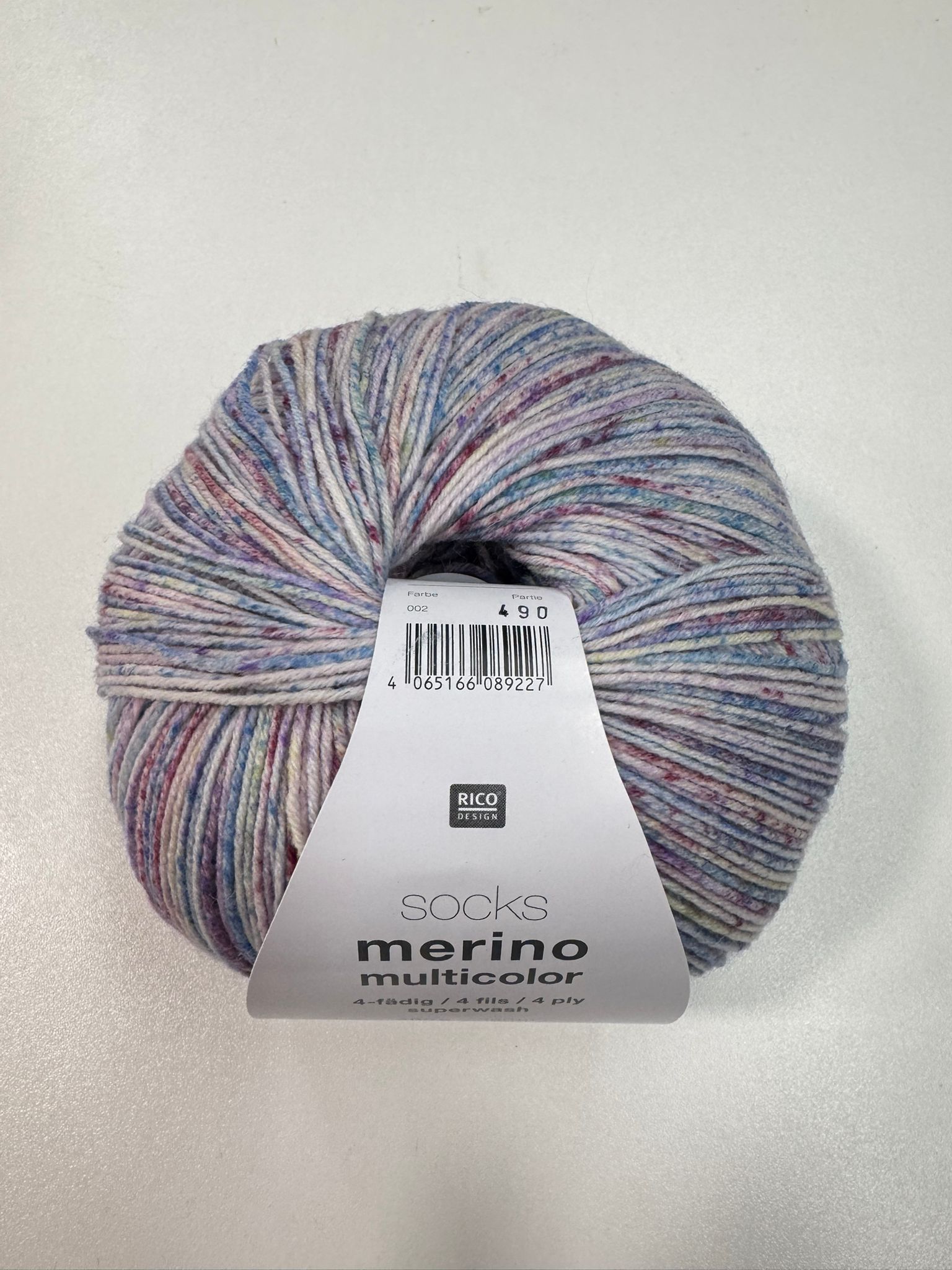 Sokken Merino Multicolour 4 draads Berries