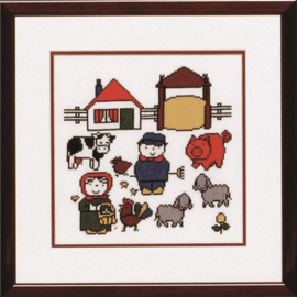 Dick Bruna boerderij 38x38cm