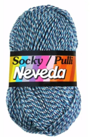 Scheepjes sokkenwol - Neveda Socky Pulli - 1668 gemeleerd
