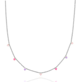 Ketting - Multicolor pink