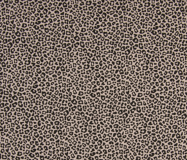 Katoen leopard dusty pink