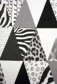 Canvas zebra triangle