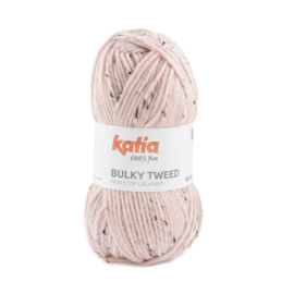 Katia Bulky Tweed - 204 kauwgom roze