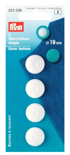 Prym stofknopen 19 mm (4 stuks)
