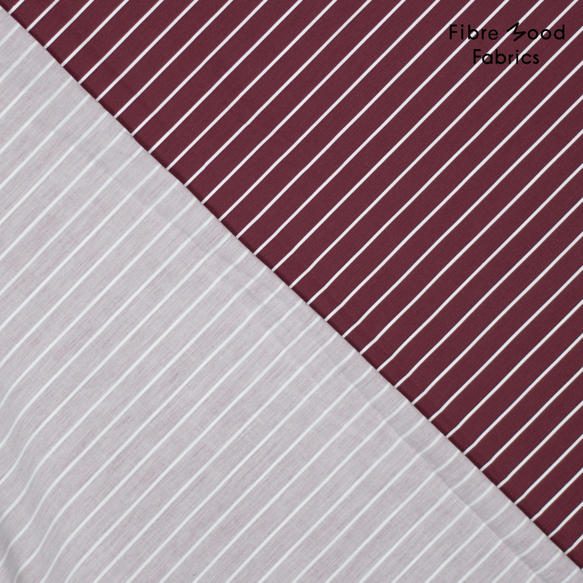 woven co poplin bordeaux wit FM410131