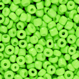 Glaskralen - Rocailles 3mm - Neon Green