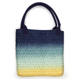 Katia Wow Tote bag - tashengsel/handvat  - donkerblauw