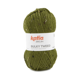 Katia Bulky Tweed - 209 gras groen