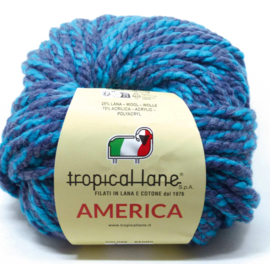 Tropical Lane - America  - 06 - Aqua/blauw