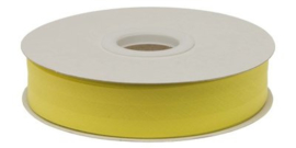 citroen geel gevouwen biaisband 20 mm