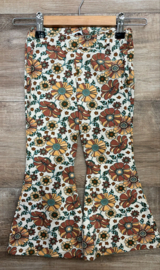 98 - flared vintage bloemen