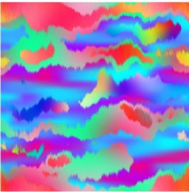 Tricot - Stenzo - colourful waves