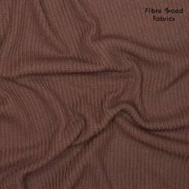 Fibre Mood 36- gebreide stof - bruin