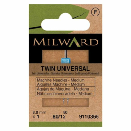 Milward machine naalden - Tweelingnaald universeel(3.0mm)