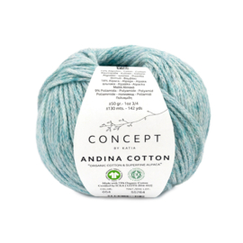 Katia - Andina Cotton -  Turquiose 54