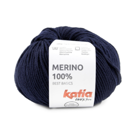 Katia - Merino 100% -5 donkerblauw