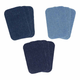 Jeans reparatie mini - jeansblauw