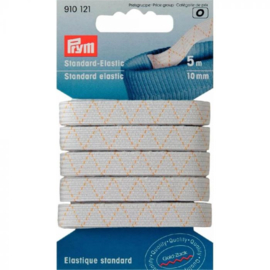 Prym elastiek standaard 10mm wit 5m