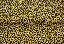 Katoen panter yellow