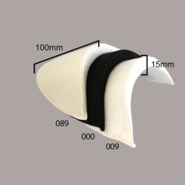 Schouder vulling mantel extra dik