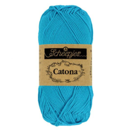 Scheepjes Catona  146 vivid blue