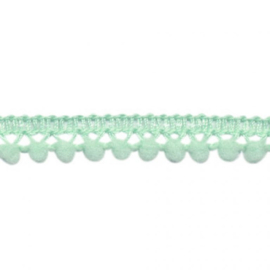 Bolletjesband mini mint 5 mm (per meter)