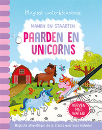 Magisch waterkleurboek - Paarden en unicorns