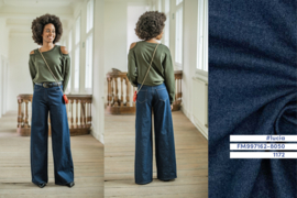 Fibre Mood -Gerecycled raw denim - donkerblauw