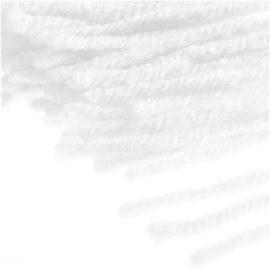 200 x 6,5 cm Smyrna - Hooki Hooki - Wit 100267