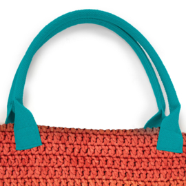 Katia Wow Tote bag - tashengsel/handvat  - donkerblauw