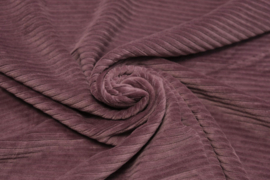 Tricot rib grove old rose