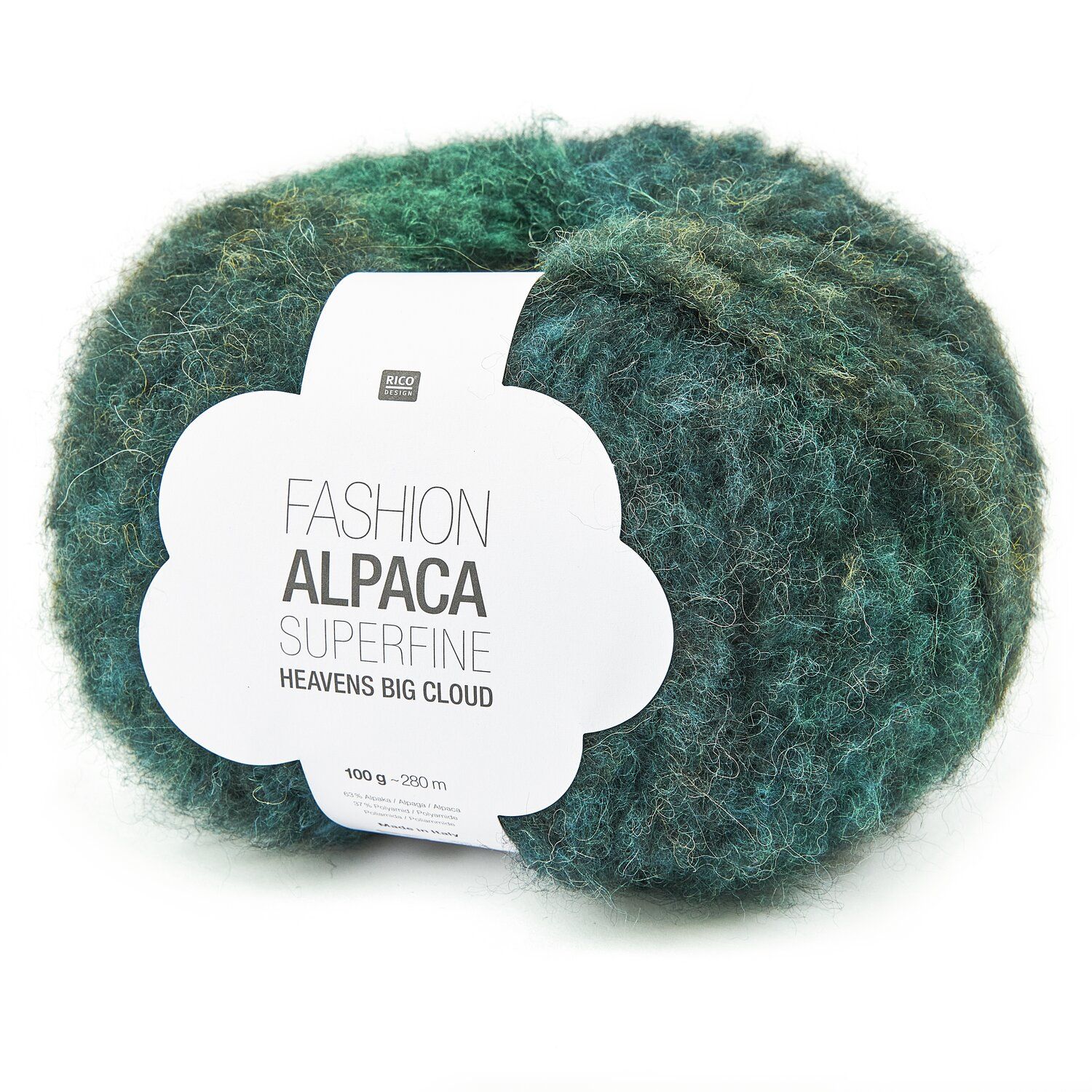 Fashion Alpaca Superfine Heavens Big Cloud - green forest