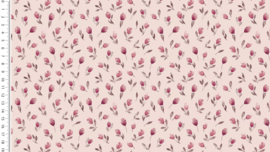 tricot  toff tulips pink 100 cm